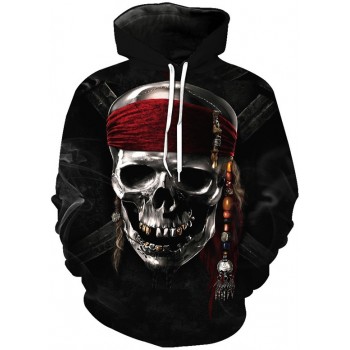 PIRATES OF THE CARIBBEAN 3D STREET WEAR HOODIE