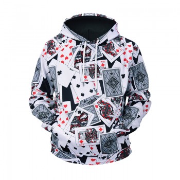 POKER CARDS 3D HOODIE