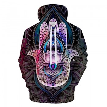 PSYCHEDELIC ALL SEEING EYE 3D HOODIE