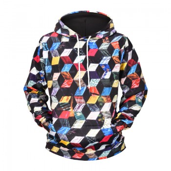 PSYCHEDELIC CUBES 3D HOODIE