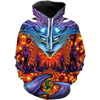 PSYCHEDELIC MISTRESS 3D HOODIE