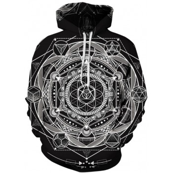 PSYCHEDELIC TRANCE MODE 3D HOODIE