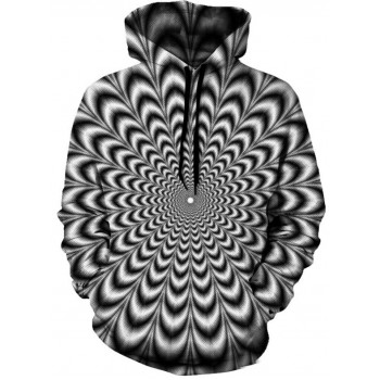 PSYCHEDELIC VORTEX TRIP 3D HOODIE