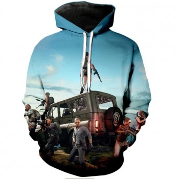 PUBG PLAYERUNKNOWNS BATTLEGROUNDS 3D STREET WEAR HOODIE