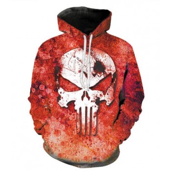 PUNISHER BLOOD 3D HOODIE