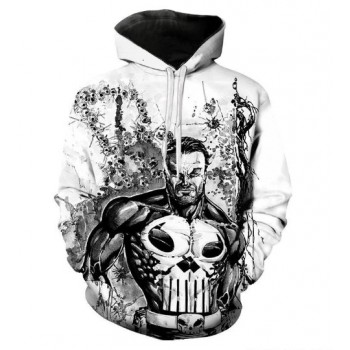 PUNISHER FRANCIS FRANK CASTLE 3D HOODIE