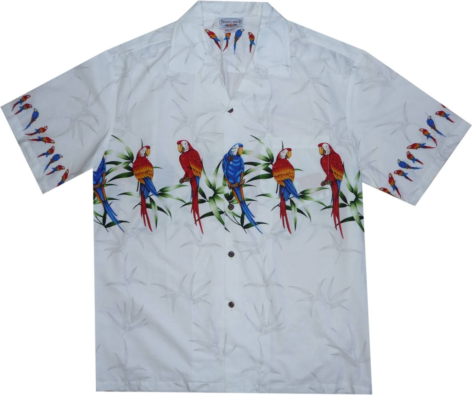 Parrot Blue Amazing Design Hawaiian Shirt