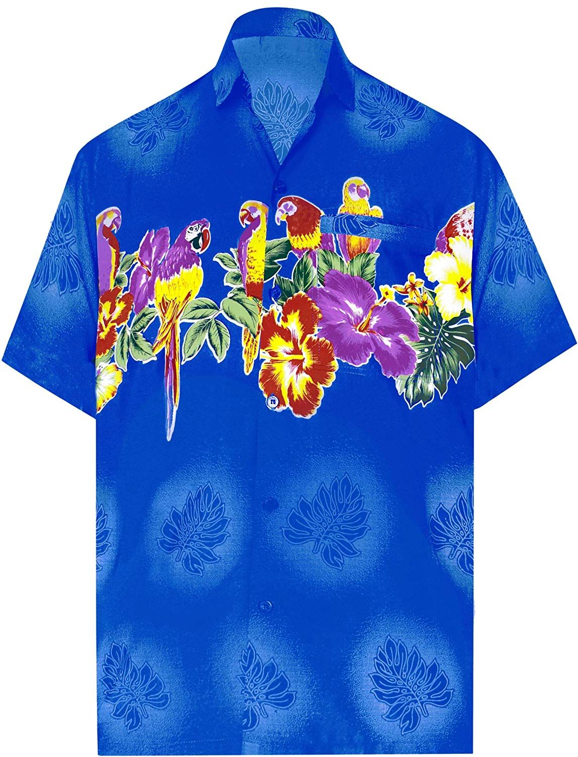 Parrot Blue Awesome Design Hawaiian Shirt