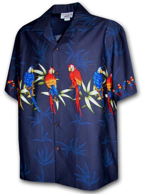 Parrot Multicolor Unique Design Hawaiian Shirt