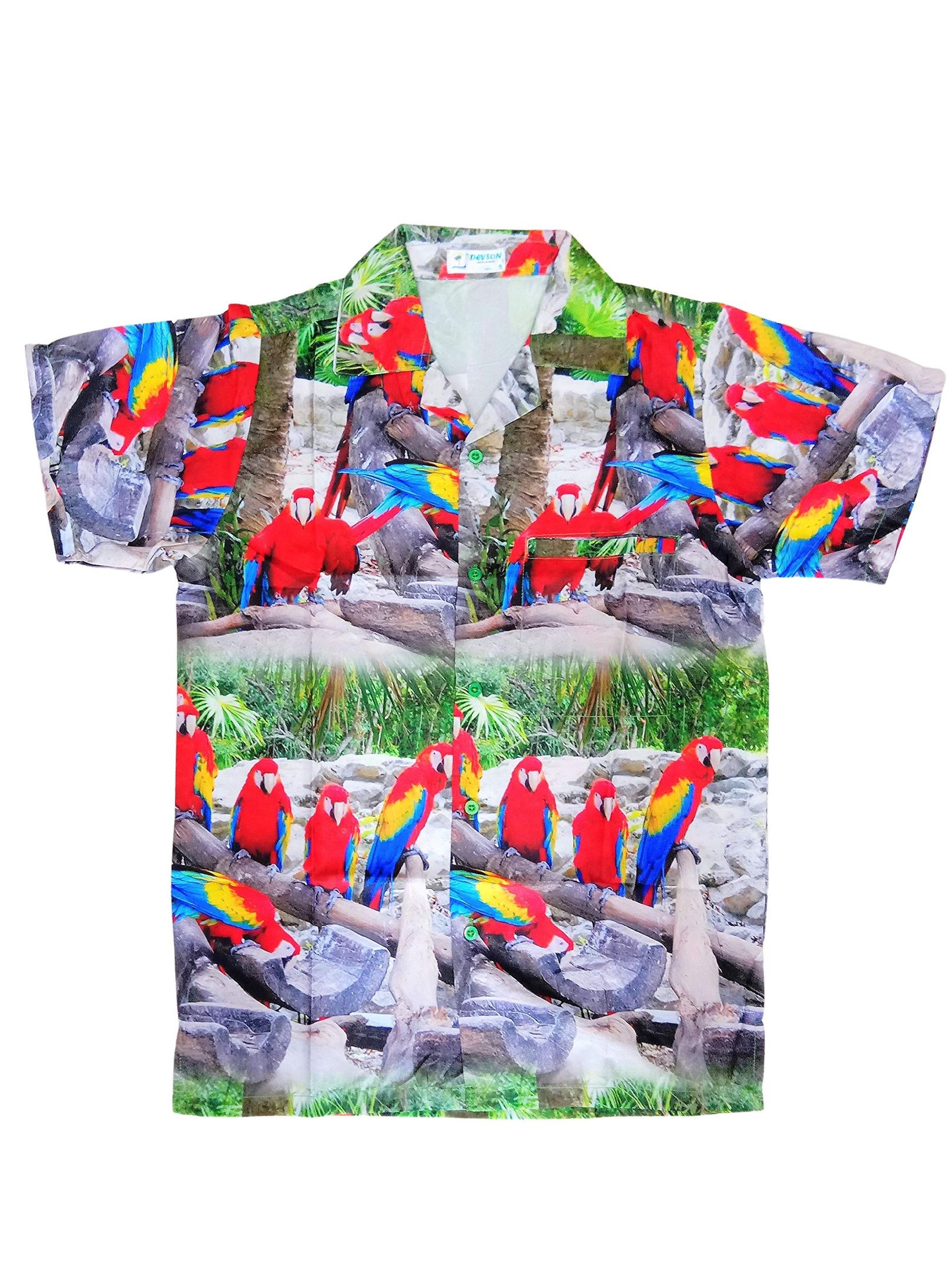 Parrots Multicolor Best Design Hawaiian Shirt