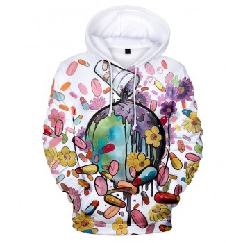 RAPPER JUICE WRLD 3D HOODIE