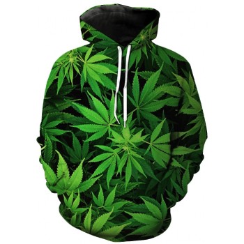 RASTA HERB WEED 3D HOODIE