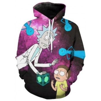 RICK _ MORTY 3D STREET WEAR HOODIE