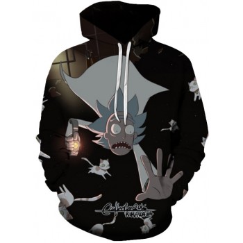 RICK AND MORTY FALL OUT 3D HOODIE