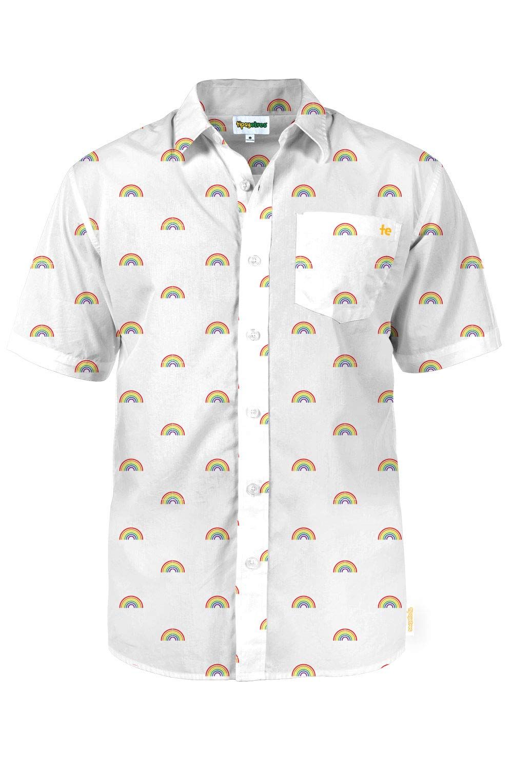 Rainbow Multicolor Unique Design Hawaiian Shirt