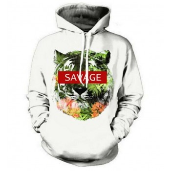 SAVAGE TIGER 3D STREET WEAR HOODIE