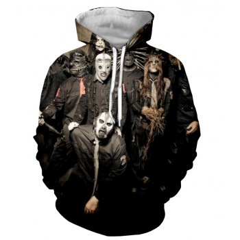 SLIPKNOT BAND FULL COSTUME 3D HOODIE