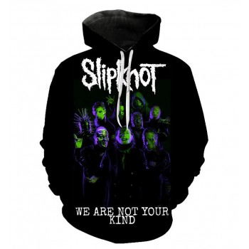 SLIPKNOT WE ARE NOT YOUR KIND 3D HOODIE