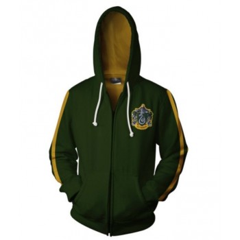 SLYTHERIN HOUSE HARRY POTTER ZIPPER HOODIE FULL PRINT