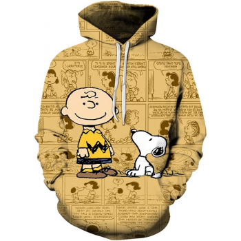 SNOOPY WORLD 3D STREET WEAR HOODIE