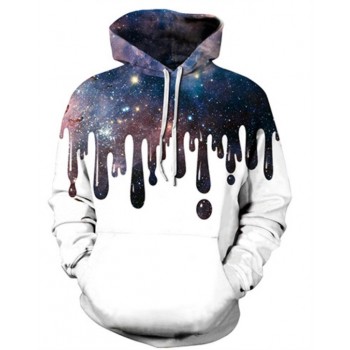 SPACE PAINT DRIP PULLOVER HOODIE