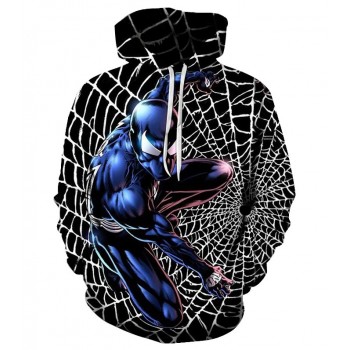 SPIDER MAN VENOM WEB 3D HOODIE