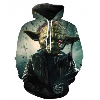 STAR WARS YODA TERMINATOR 3D HOODIE