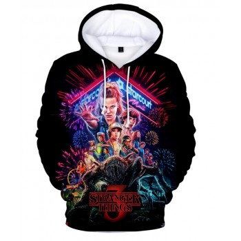 STRANGER THINGS 3 3D HOODIE