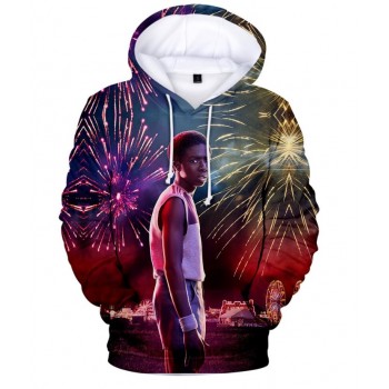 STRANGER THINGS 3 LUCAS SINCLAIR 3D HOODIE