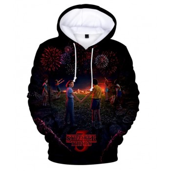STRANGER THINGS 3 TV SERIES 3D HOODIE
