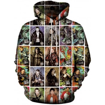 SUICIDE SQUAD TEAM 3D STREET WEAR HOODIE