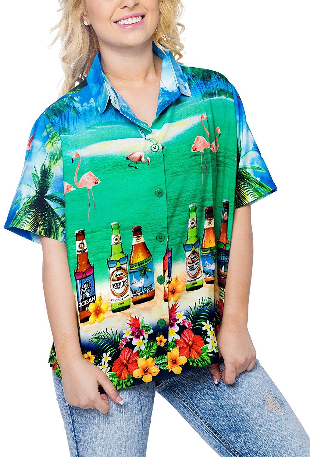 Sea Blue Awesome Design Hawaiian Shirt