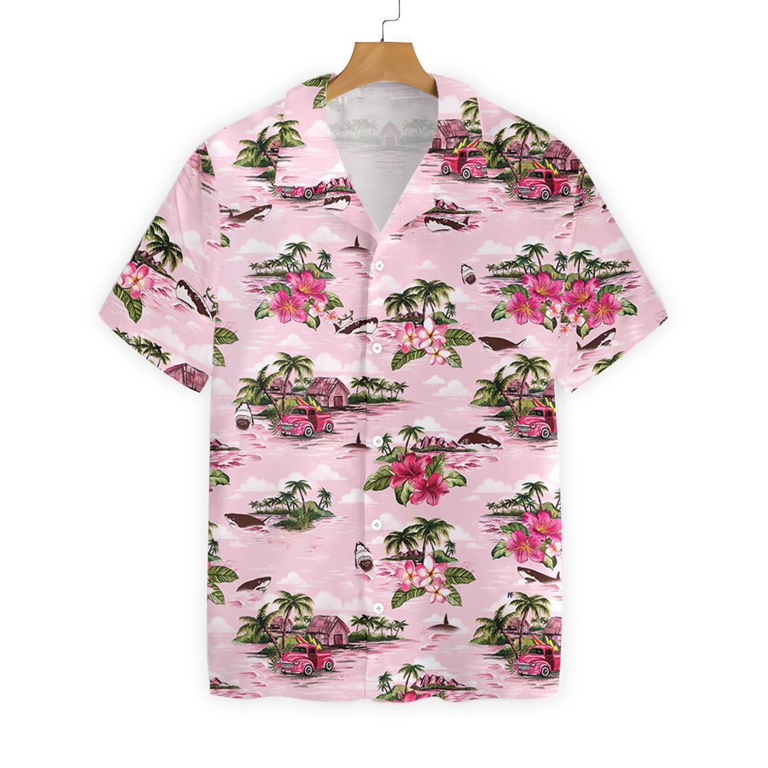 Shark Pi Nice Design Hawaiian Shirt