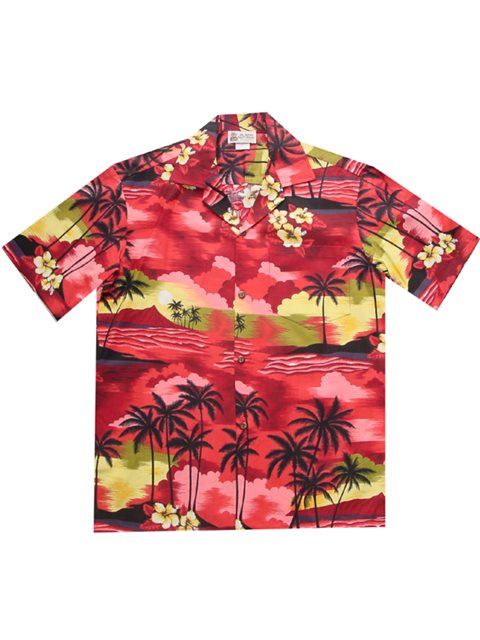 Sunset Multicolor Best Design Hawaiian Shirt