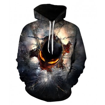 TEQEQ ALIEN 3D HOODIE