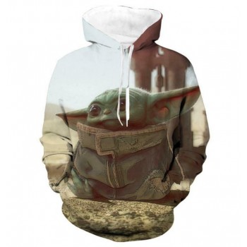 THE MANDALORIAN YODA 3D HOODIE