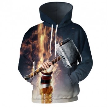 THOR ODINSON HAMMER 3D HOODIE