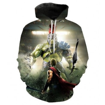 THOR ODINSON HULK RAGNAROK 3D HOODIE