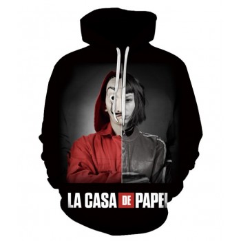 TOKIO MONEY HEIST LA CASA DE PAPEL NETFLIX 3D HOODIE