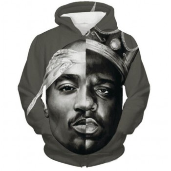 TUPAC SHAKUR AND BIGGIE SMALLS 3D HOODIE