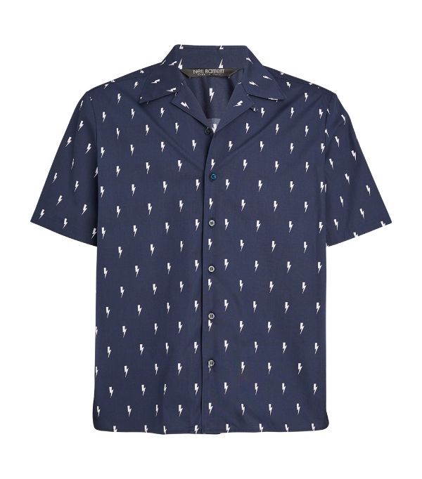 Thunderbolt Blue Nice Design Hawaiian Shirt