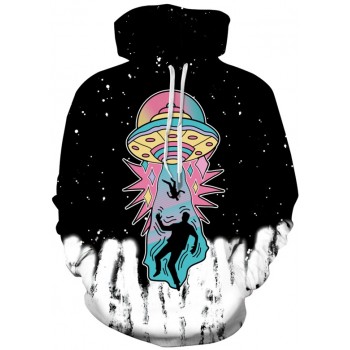 UFO TAKE OVER 3D HOODIE