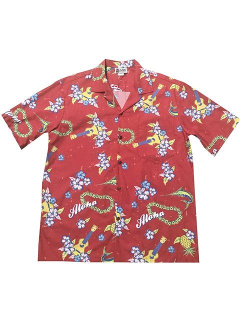 Ukulele Multicolor Unique Design Hawaiian Shirt