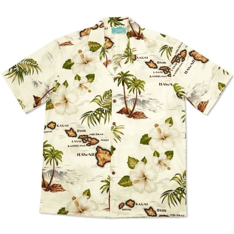 Voyage Tan High Quality Hawaiian Shirt