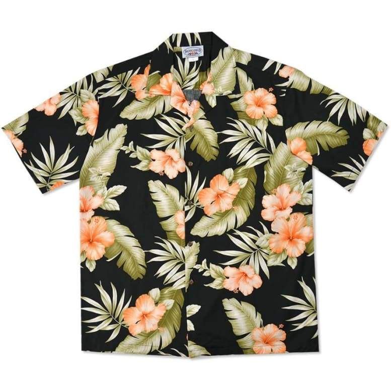 Waimea Black Amazing Design Hawaiian Shirt