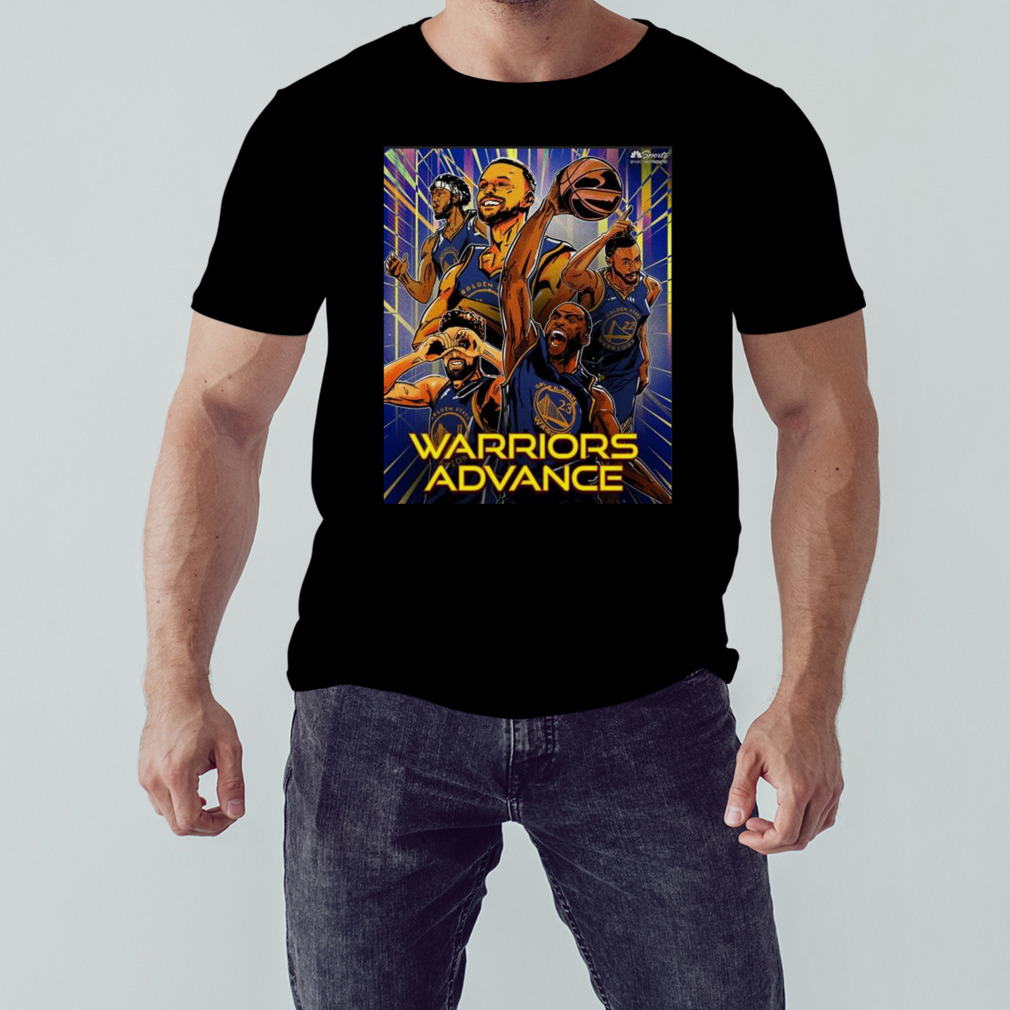 Golden State Warriors Advance The Dubs Are Moving On T-shirt