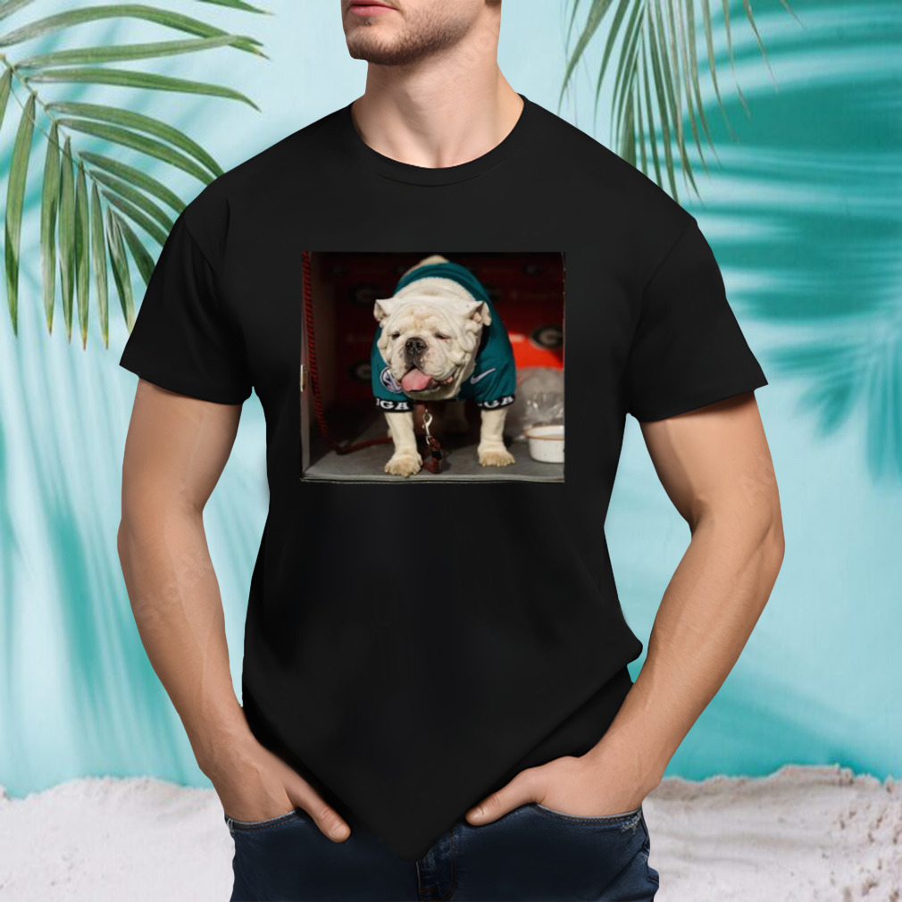 Philadelphia Eagles love the Georgia Bulldogs T-shirt