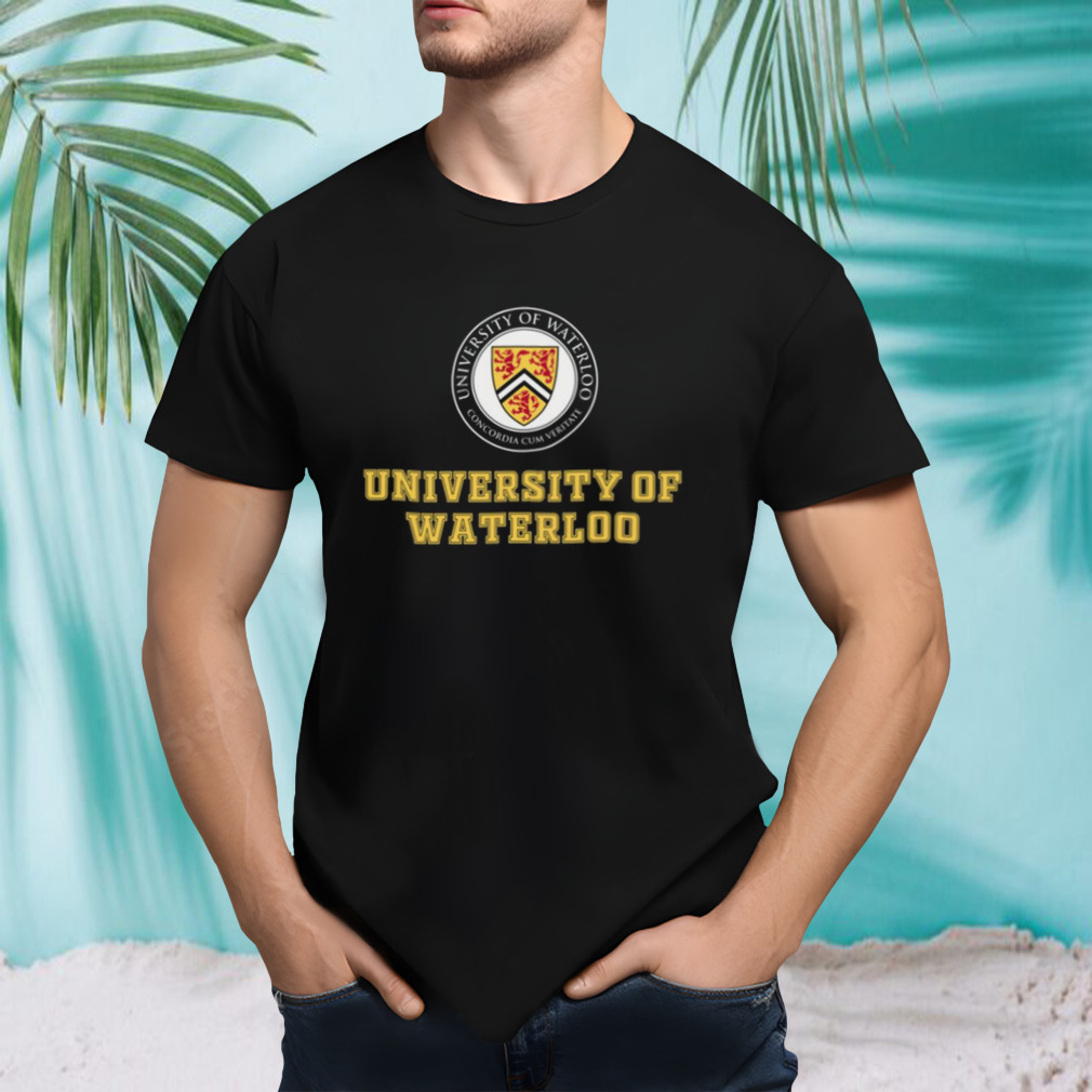 University Of Waterloo Logo shirt
