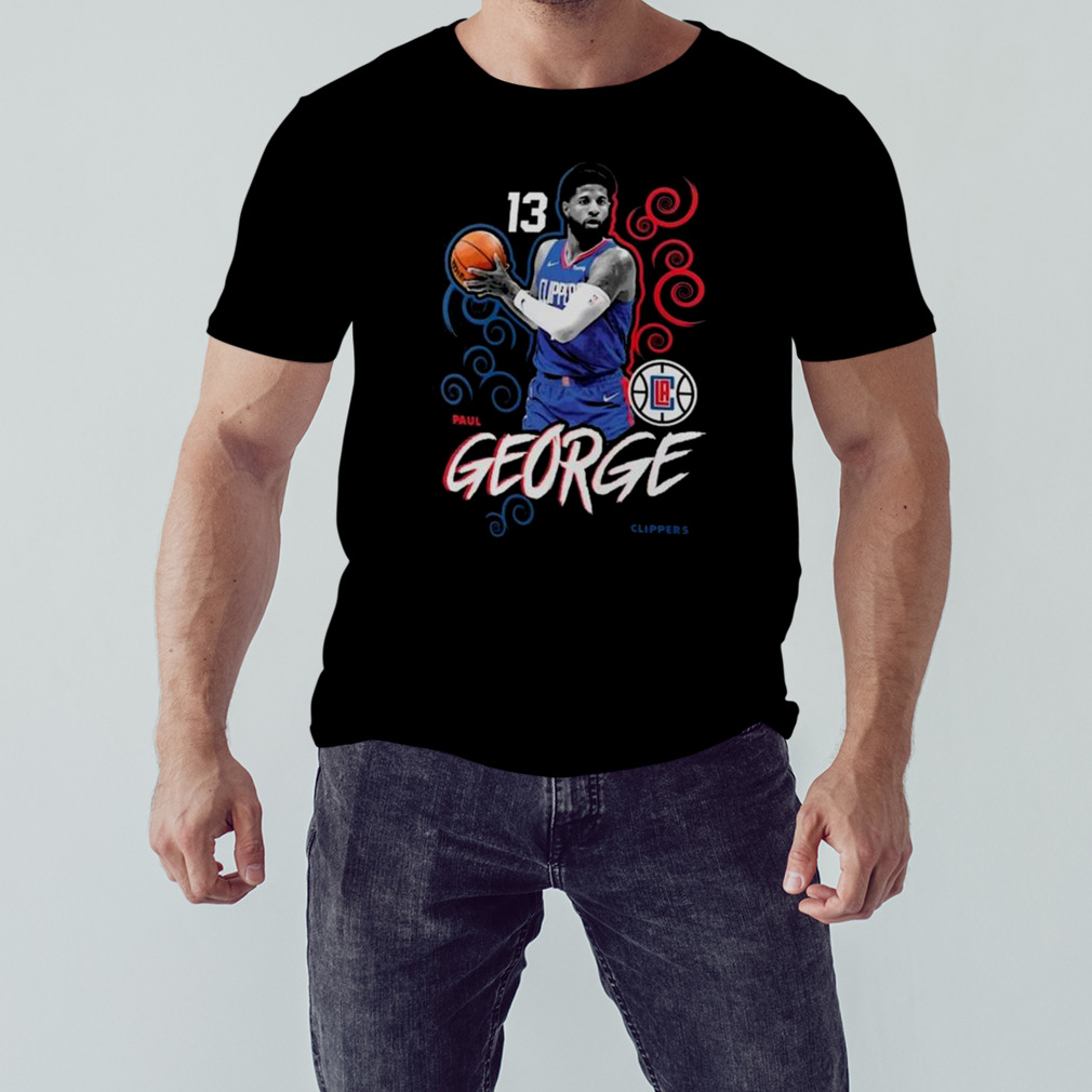 Paul George La Clippers Player Name & Number Competitor Shirt