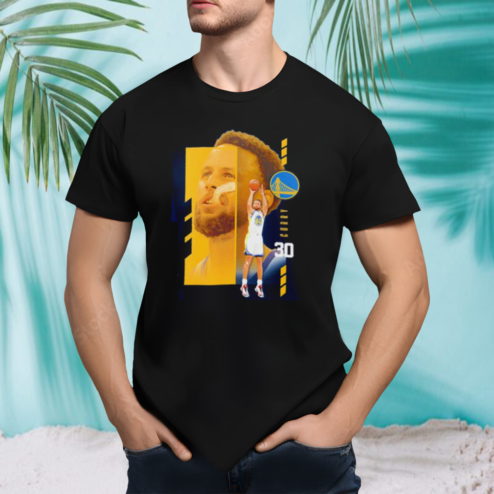 Stephen Curry Golden State Warriors Player Name & Number Jump Pass shirt